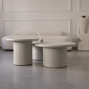 Trio de tables basses gigognes