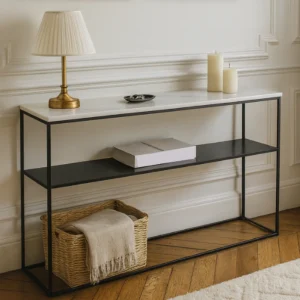 Console Marbre Blanc