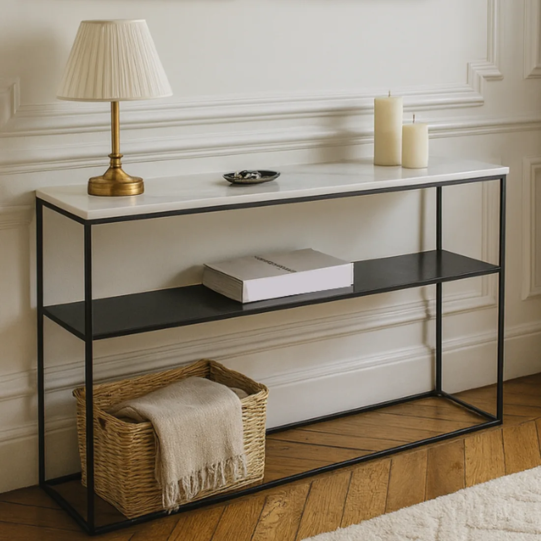 Console Marbre Blanc