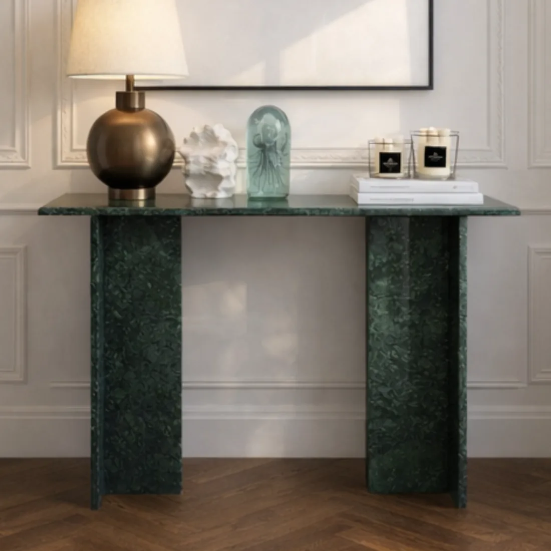 Console Marbre Vert