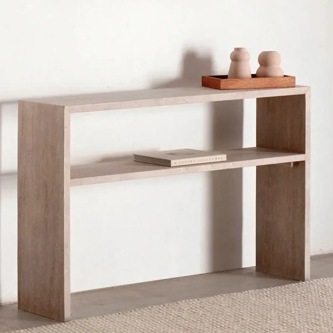 Console Travertin 80 Cm