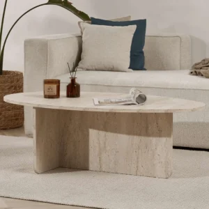 Table Basse Travertin 60 cm