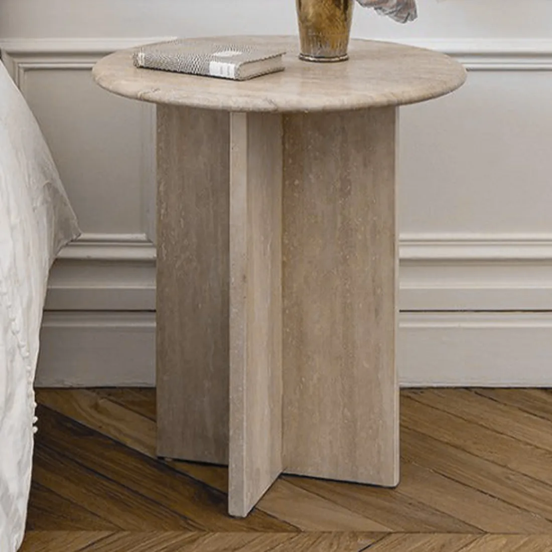 Table D'appoint Travertin