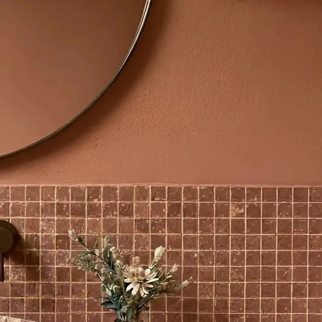 Vasque Marbre Rouge