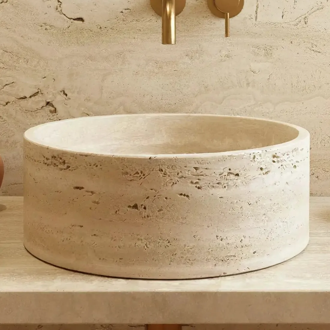 Vasque Travertin