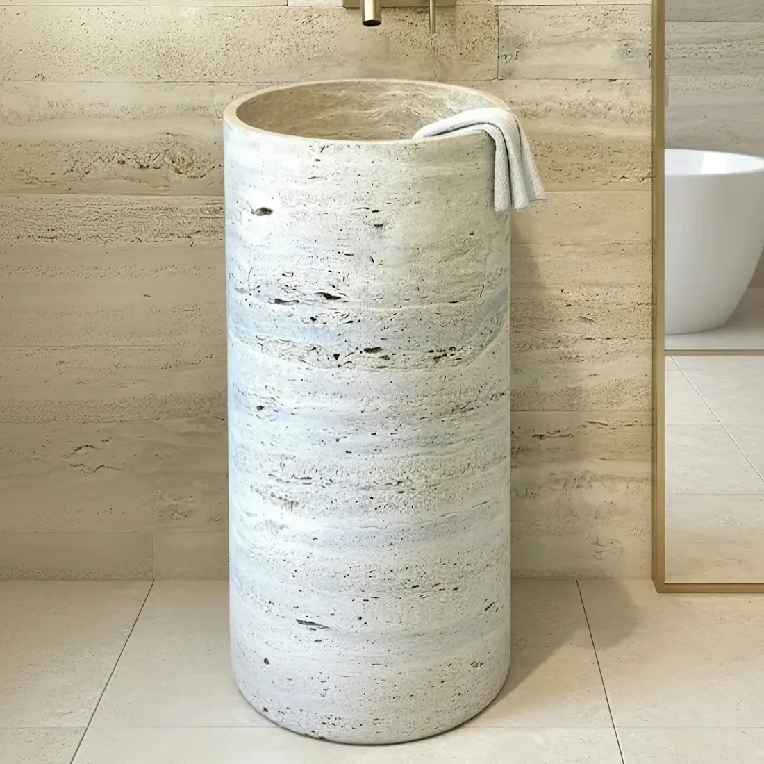 Vasque Travertin 120 Cm