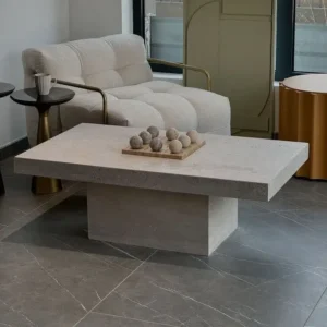 Table Basse Travertin Rectangulaire​